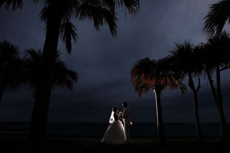 雰囲気を変えてのショット