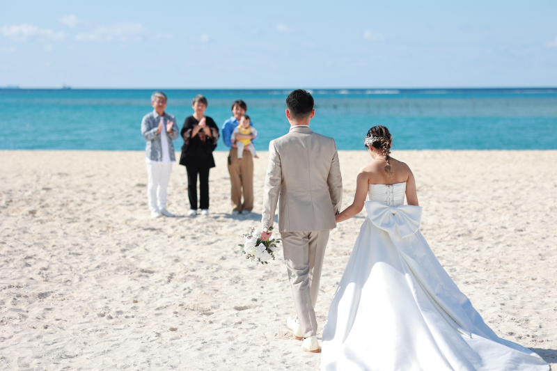 ビーチでファーストミート♪