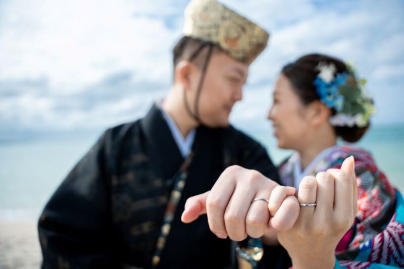 小指の約束とふたりの笑顔