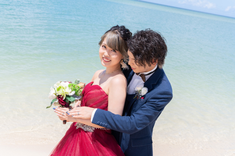 お二人の手にご注目