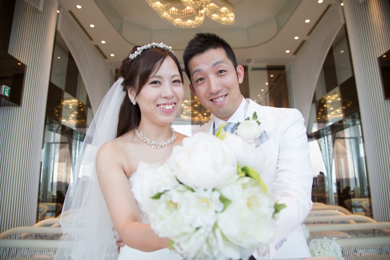 二人きりでチャペルにて