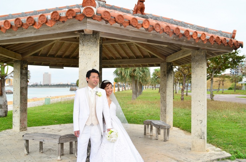 アラハビーチの様々なスポットで