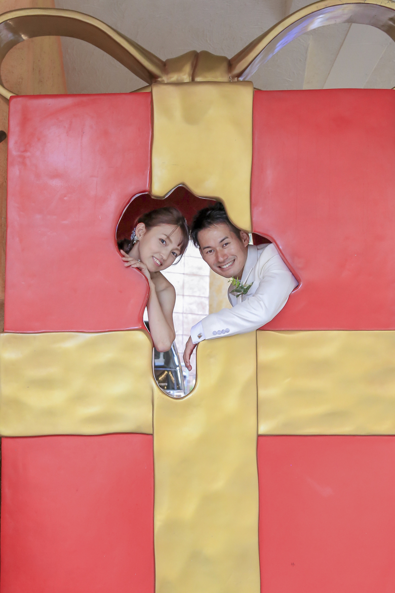 プレゼントボックスの中から