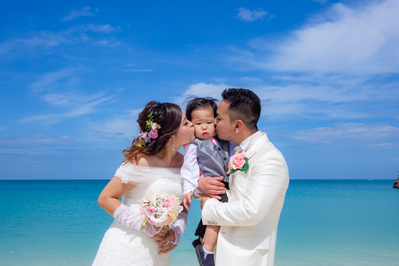 お子様も一緒に撮影