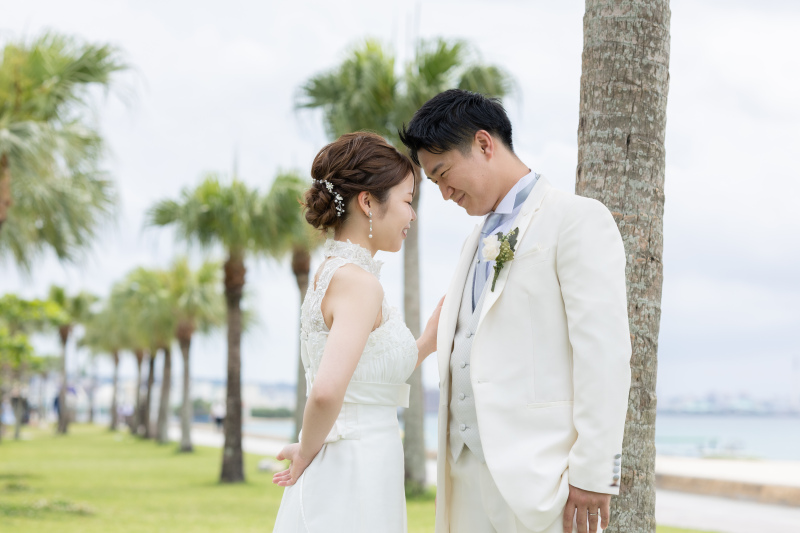 沖縄らしさも添えて♪