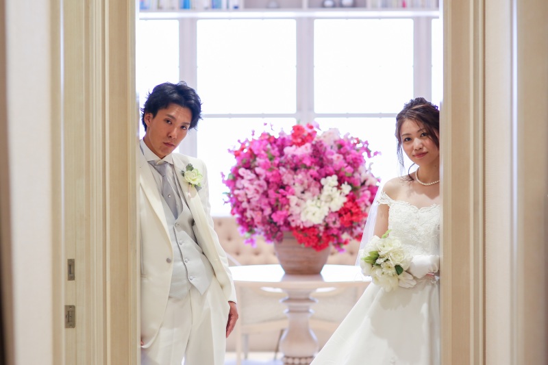 チャペルの施設内にて