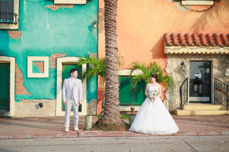 南国の風を感じながら、永遠に忘れない素敵な一日に