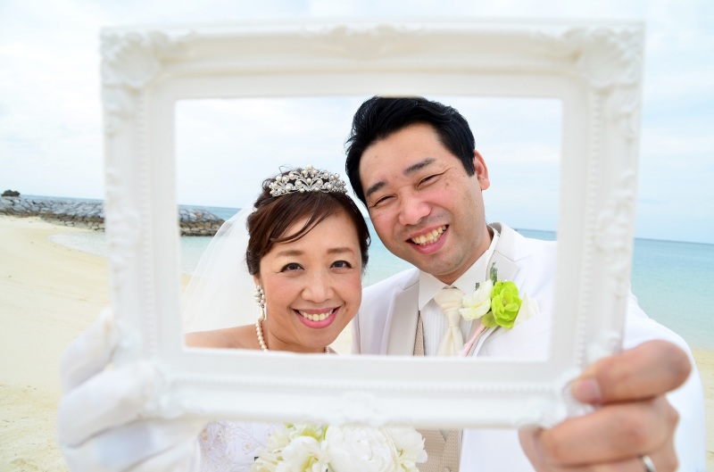 フォトフレームを使って