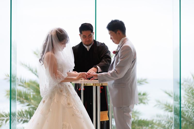 『あなたとともに歩み、愛し続けることを誓います』