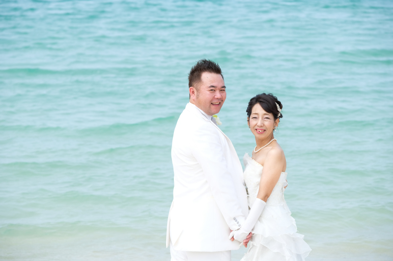 背景は海だけ！