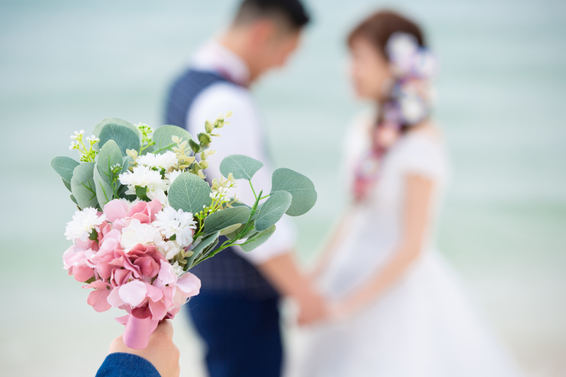 パパママにお花を添えて
