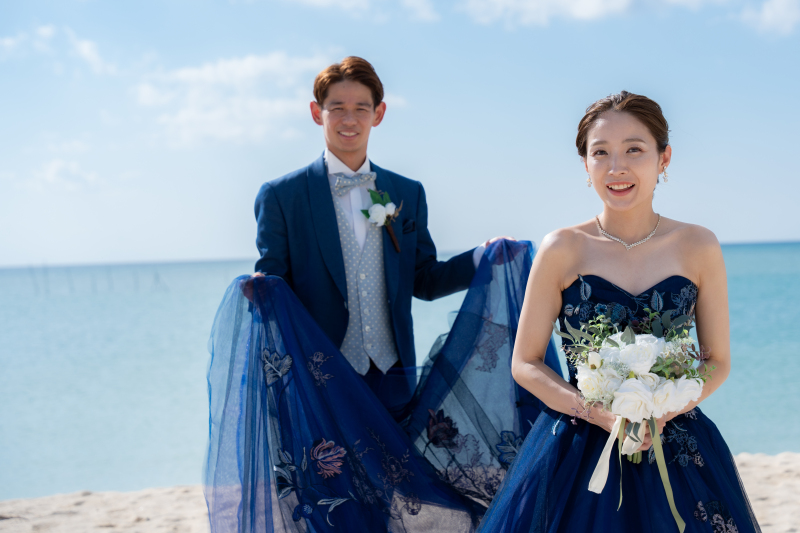 南国の風を感じながら、永遠に忘れない素敵な一日に