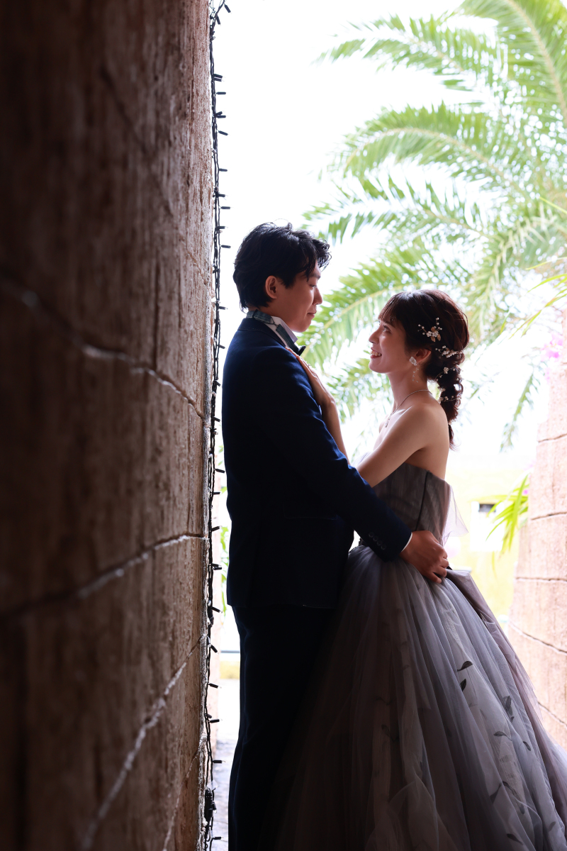 見つめ合うおふたり♡