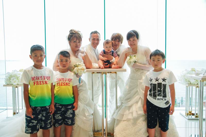 ご家族みんなで、はいっチーズ✌