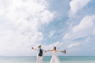 沖縄の素敵なロケーションで撮影(*^^*)