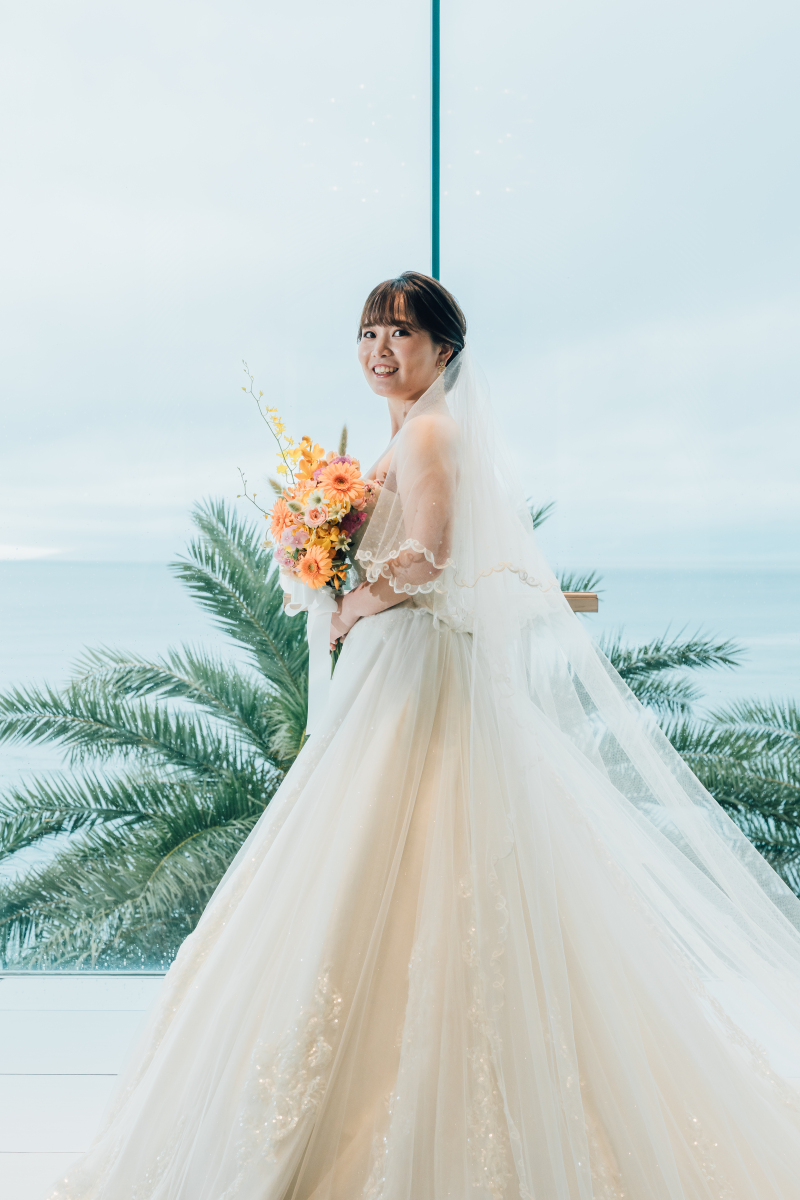 新婦様のソロショット