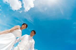 《マタニティ＆ウエディング》沖縄のロケーションが映えるふたりの記念PHOTO☆彡