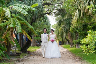 ウェディングドレス（チャペル＆ビーチ）