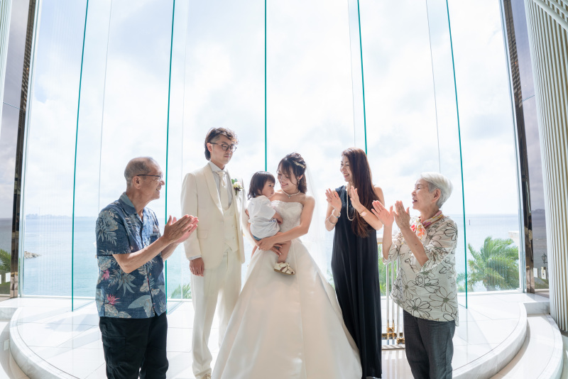 ご家族皆様からの祝福