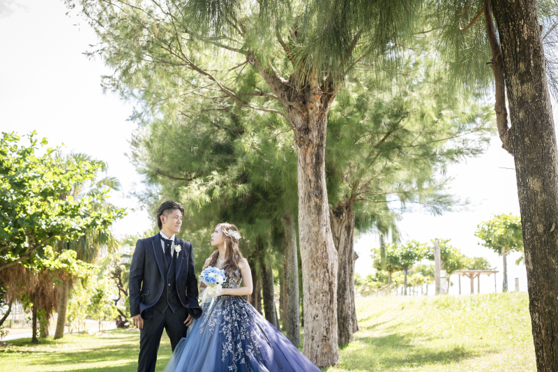 南国の風を感じながら、永遠に忘れない素敵な一日に
