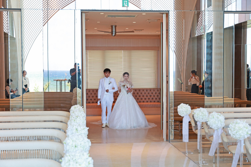 ルミエール北谷サロン_挙式ができる