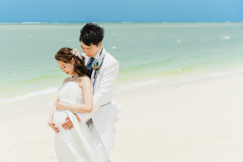 ルミエール北谷サロン_マタニティフォトの撮影ができる