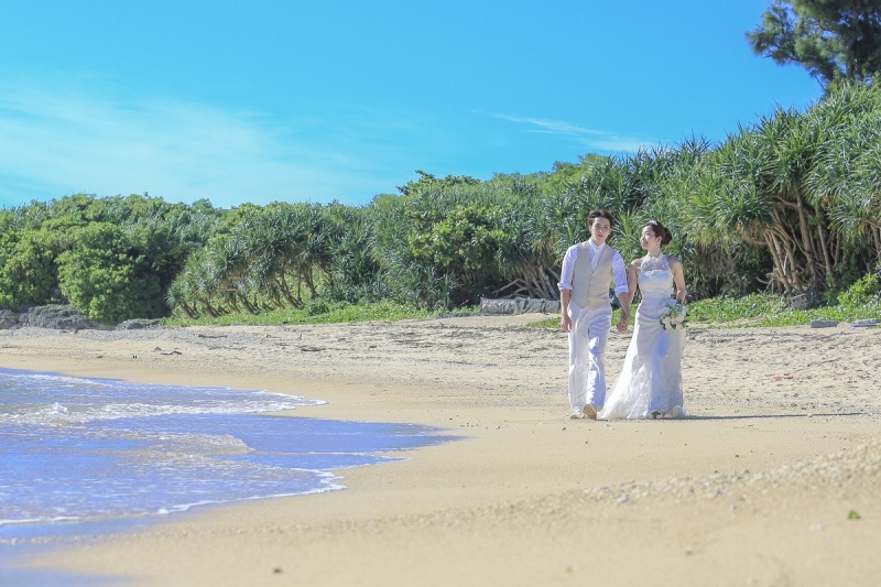 絶景の南国リゾート地★おふたりと大自然だけの写真を
