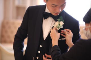 新郎ヘアメイク&ヘアセット