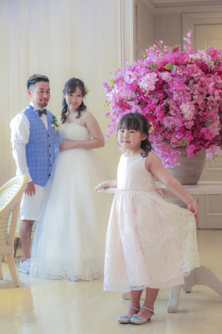 お子様ヘアセット