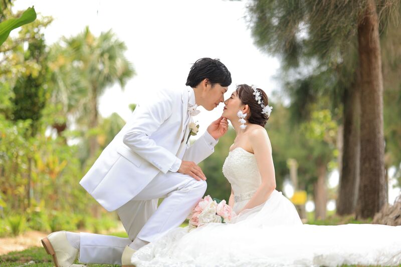 ルミエール北谷サロン_海で撮影できる