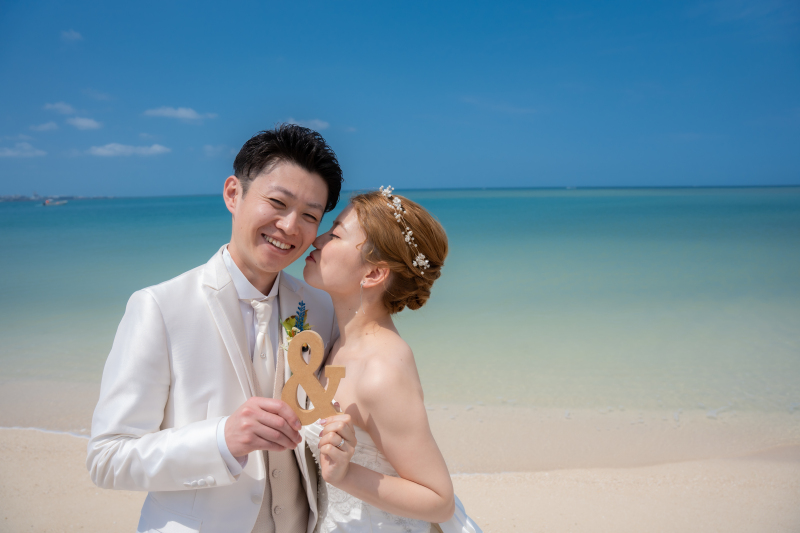 ルミエール北谷サロン_海で撮影できる