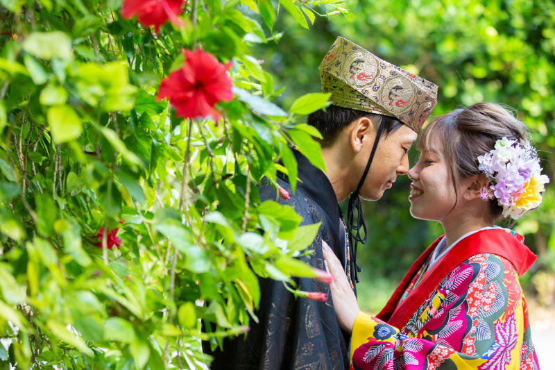 ルミエール北谷サロン_色打掛・着物が豊富