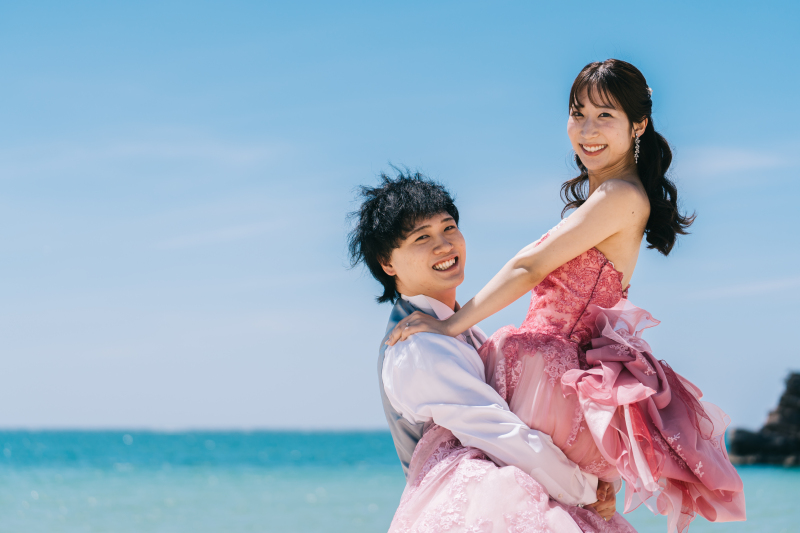 ルミエール北谷サロン_海で撮影できる