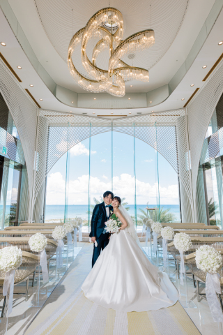 ルミエール北谷サロン_CHAPEL×WEDDING DRESS
