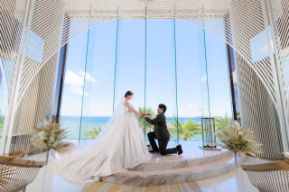 ルミエール北谷サロン_CHAPEL×WEDDING DRESS
