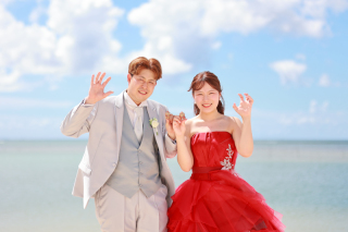 ルミエール北谷サロン_BEACH&times;COLOR　DRESS