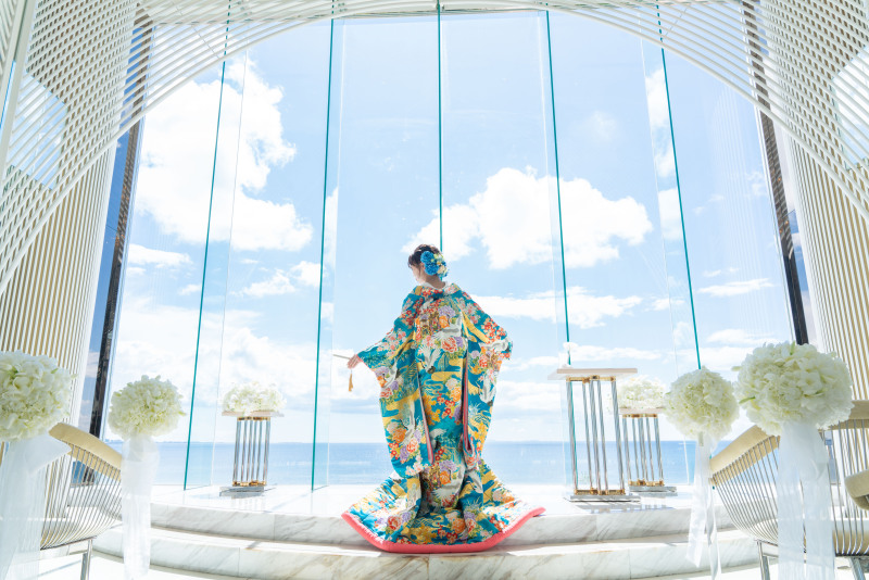 当社チャペルは和装も似合うんです!