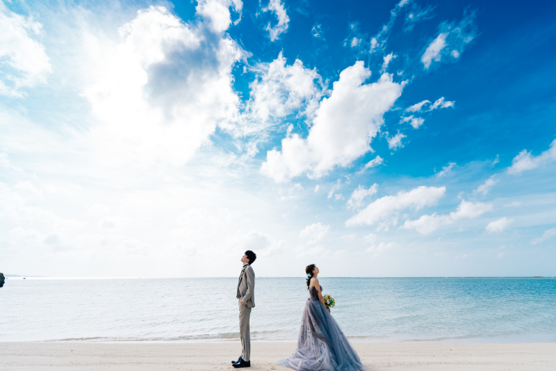 ルミエール北谷サロン_海で撮影できる