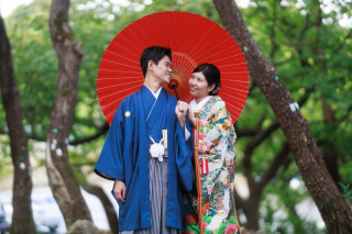 ルミエール北谷サロン_和装&琉装①~日本らしさの和・沖縄の琉球の文化を感じて~