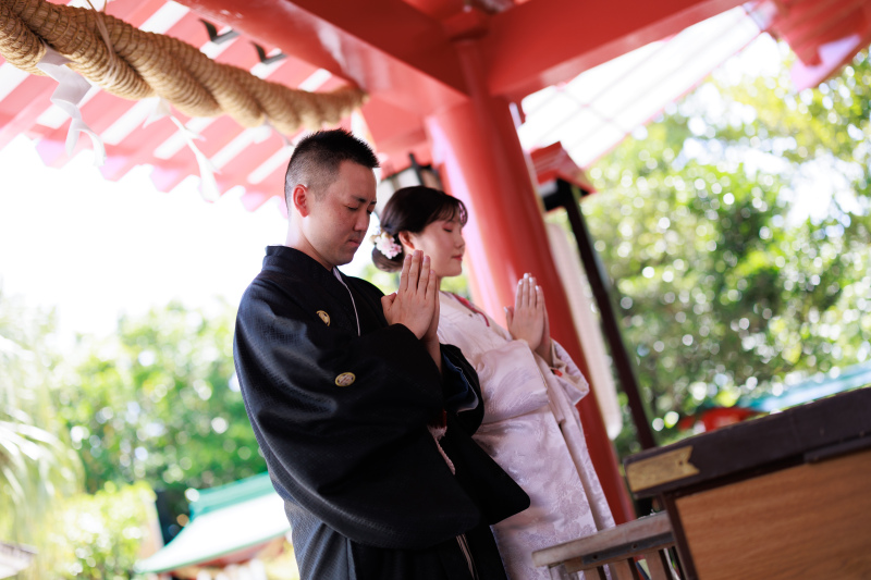 神社でも撮影対応可能です!