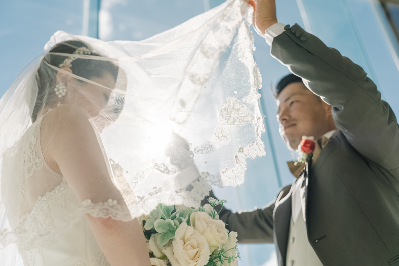 ★年末年始特価★2025年12月～2026年1月撮影限定☆海が一望できる沖縄リゾートチャペルフォト＊洋装1ペア＊50カットプラン