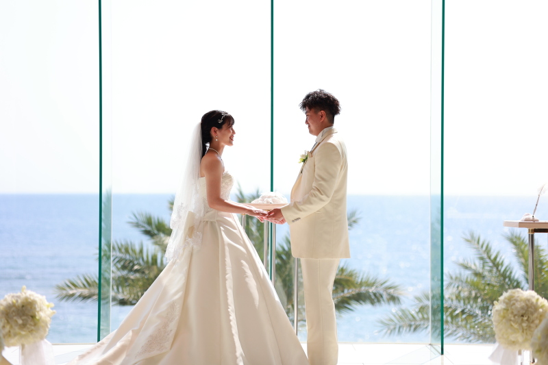 【早得/来春プラン】2026年2~4月撮影限定*沖縄リゾートチャペルフォト*洋装1ペア*50カット*洋装1ペアプラン☆