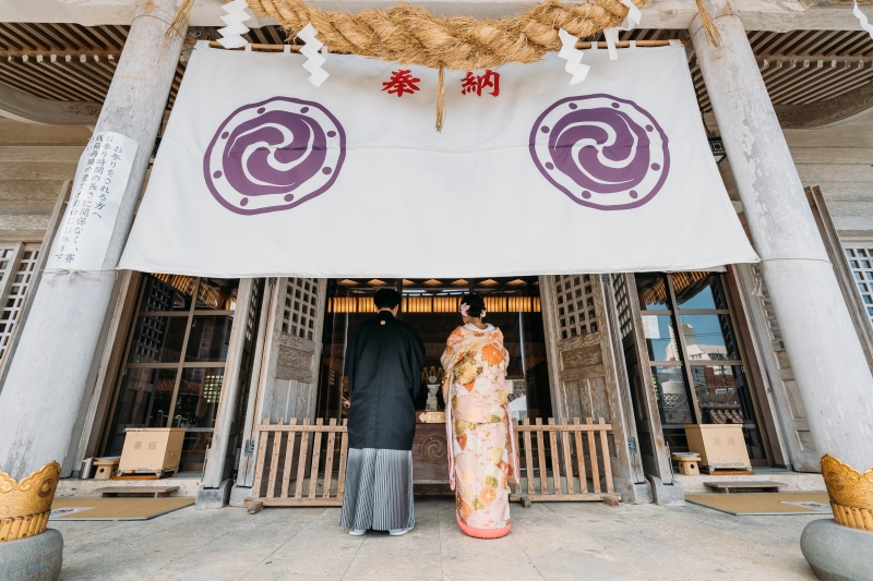 ★オプションプラン★お気に入りのプランに 「和装 × 神社撮影」 を追加!オプションを組み合わせて、やりたい撮影を全部叶えよう♪