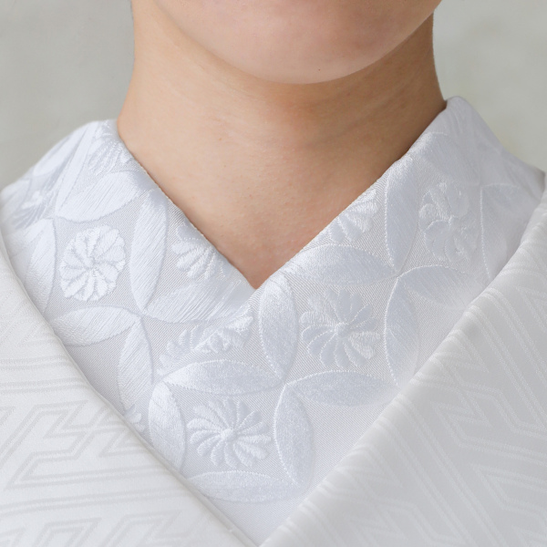 刺繍襟＿七宝
