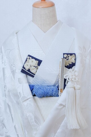 和装小物＿紺藍