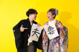 【スタジオ＋神殿和装プラン】色打掛&白無垢