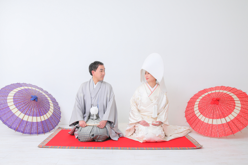 白無垢＋綿帽子