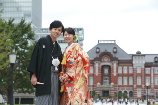♪和装東京駅ロケ♪