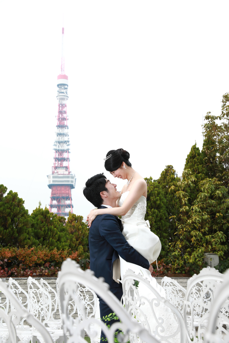東京タワーバックに！
