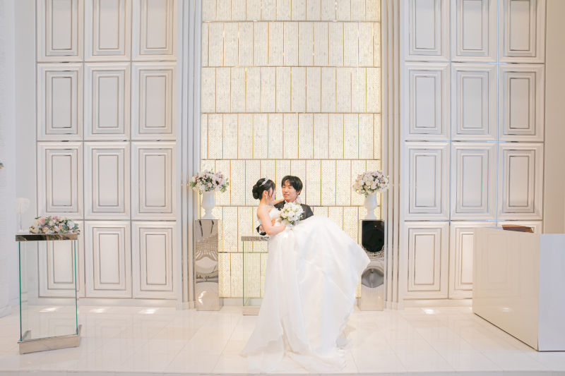 最後にお姫様抱っこで❀